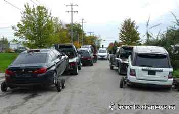 Nearly 90 stolen vehicles recovered by police in York Region