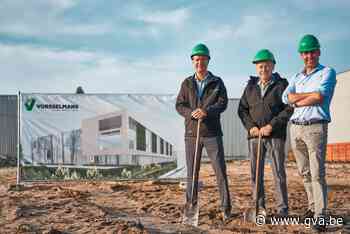 Eerste spadesteek van futureproof gebouw voor Vorsselmans: b... (Wuustwezel) - Gazet van Antwerpen Mobile - Gazet van Antwerpen