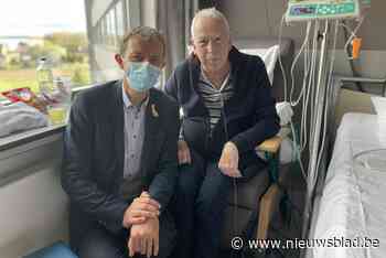 Frank Deboosere brengt de zon tot bij kankerpatiënten: “Babbelen doet deugd, over de ziekte en het weer”