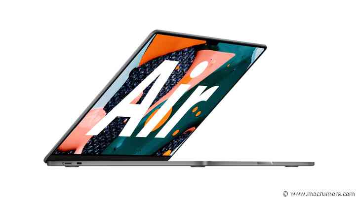 Next MacBook Air to Feature Off-White Bezels and Keyboard, M2 Chip, USB-C Ports Only, MagSafe, and iMac-Like Colors