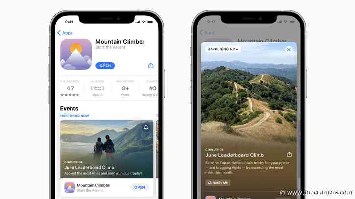 Apple Calls on Developers to Take Advantage of New In-App Events App Store Feature
