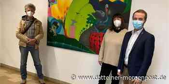 „Schwingungen der Seele“: Kunstwerk macht Halt im Rathaus Waltrop - Dattelner Morgenpost