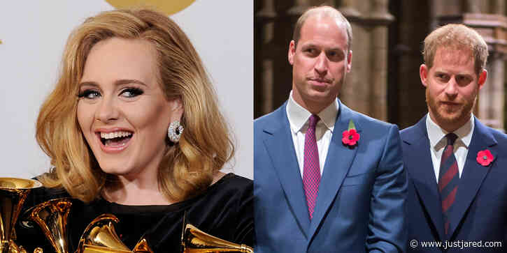 Adele Chooses Between Prince William & Prince Harry During Q&A!
