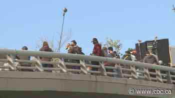 Zombie apocalypse shuts down major Calgary bridge — for filming - CBC.ca