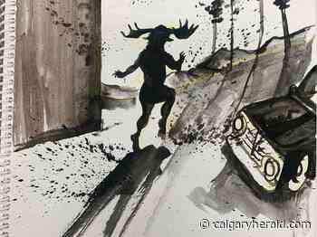 Monster Id: Calgary author and artist Rich Theroux finds myths, monsters and healing on the streets of Calgary - Calgary Herald