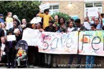 Hackney parents fight to save children's centres from closure - Nursery World