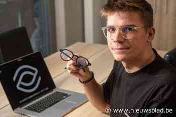 Hemiksemnaar Arno (26) brengt eigen merk computerbrillen uit - Het Nieuwsblad