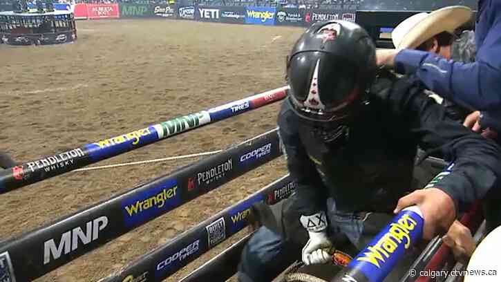 Zane Lambert looks to make it two in a row as the Professional Bull Riders tour arrives in Calgary