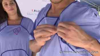 Fashion Designer Revamps Gowns for Jackson Memorial Hospital Transplant Patients