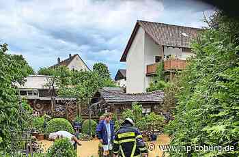 Ebersdorf: Plötzlich schießt das Wasser aus dem Wald - Coburg - Neue Presse Coburg