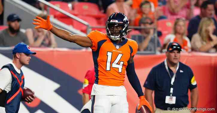 Courtland Sutton fantasy football start/sit advice: What to do with the Broncos WR in Week 7 - DraftKings Nation