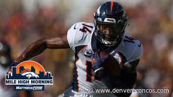Mile High Morning: Courtland Sutton again a bright spot on Broncos offense in Week 6 - DenverBroncos.com