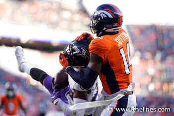 Courtland Sutton NFL Player Props for Week 7 Broncos vs Browns | 10/21/2021 - TheLines.com