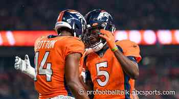 Teddy Bridgewater, Courtland Sutton officially questionable - NBC Sports