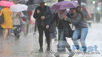 Met Office issues yellow weather warning with rain expected - Barking and Dagenham Post