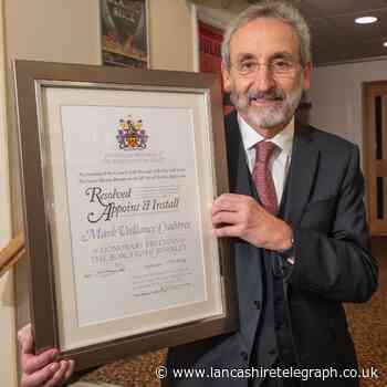 Burnley sound guru receives freedom of borough