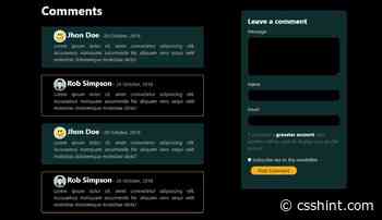 20 Bootstrap Comments