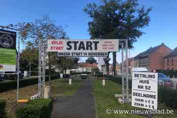 Parcours van marathon al open voor wandelaars en joggers