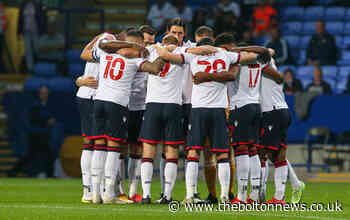 Bolton Wanderers' predicted line-up for Gillingham clash