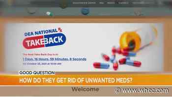 Good Question: How do they get rid of unwanted meds?