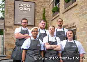 CROSS GUNS INN: Champagne Mojitos and Twisted Bellinis among the highlights at top Egerton pub