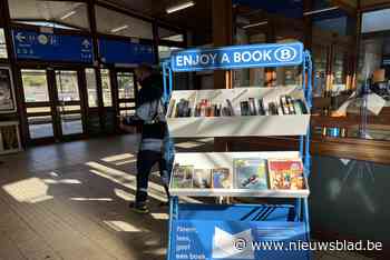 Boekenruilkasten in de stations