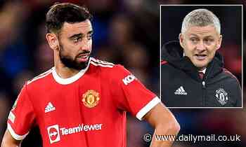 Manchester United fear Bruno Fernandes could MISS Sunday's showdown with Liverpool