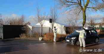 Testzentrum am Hangar bleibt wegen Wetterlage dicht | Lokale Nachrichten aus Detmold - Lippische Landes-Zeitung