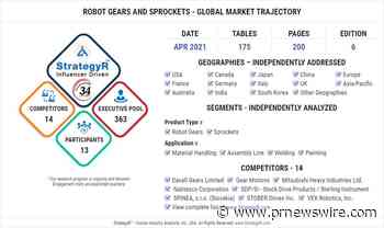 New Study from StrategyR Highlights a $213.1 Million Global Market for Robot Gears and Sprockets by 2026
