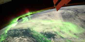 French astronaut snaps stunning aurora photo from space station - Business Insider