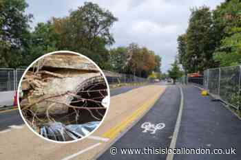 Mitcham Bridge reopens for drivers after collapse