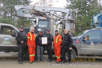 Okanagan forest cleanup group receives award from Conservation Officer Service – Kelowna Capital News - Kelowna Capital News