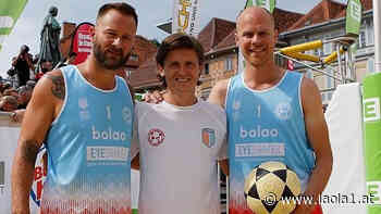European Footvolley League in Graz mit Ertl und Lasnik - LAOLA1.at