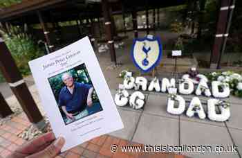 Jimmy Greaves remembered as funny and generous family man at funeral