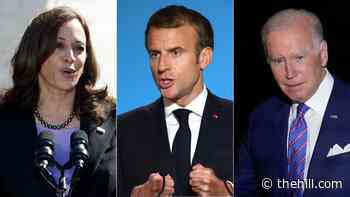 Biden speaks with Macron, Harris to meet with French president in Paris