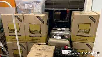 What happens when you're stuck in China but all your stuff is still in Australia?