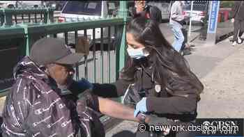 Street Teams Canvas Neighborhoods To Bring Medical Care To Vulnerable New Yorkers - CBS New York