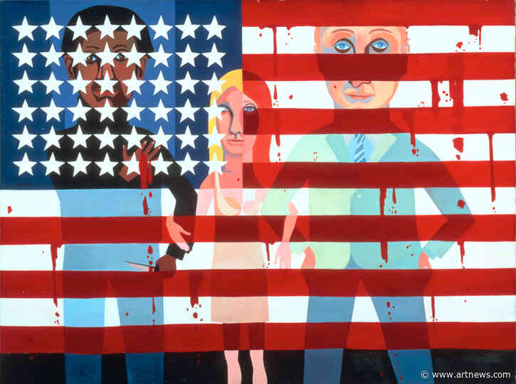 National Gallery of Art Acquires Iconic Faith Ringgold Flag Painting