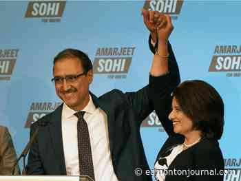 'We will be very difficult to ignore:' Edmonton mayor-elect Amarjeet Sohi vows to improve relationship with provincial government through community coalition