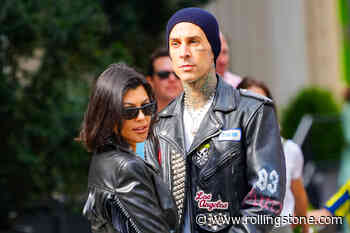 Travis Barker and Kourtney Kardashian Dress Up as Famously Stable Couple Sid and Nancy