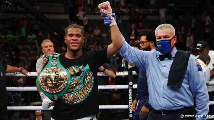 Sources -- Devin Haney, Joseph Diaz Jr. agree to terms for lightweight title fight in early December - ESPN