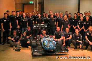 Mittweidaer Rennteam feiert Jubiläum mit Elektro-Rennwagen - Freie Presse