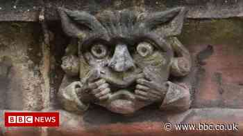 Grotesque faces of Coventry uncovered - BBC News