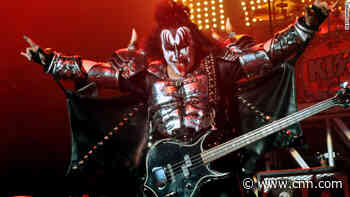 When Gene Simmons isn't performing with KISS, you can find him painting