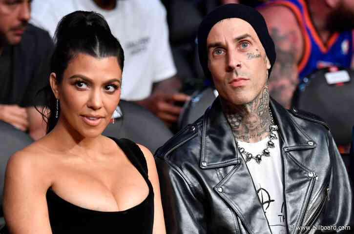 Travis Barker & Kourtney Kardashian Celebrate Halloween Early as Sid & Nancy: See Photos