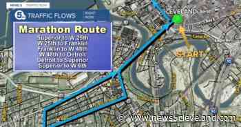 LIST: Cleveland Marathon road closures this weekend - News 5 Cleveland