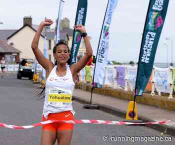 Yalemzerf Yehualaw's half marathon WR unratifiable due to course being short - Canadian Running Magazine