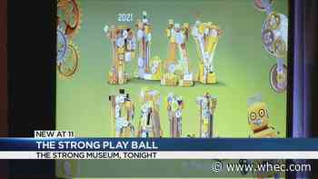News10NBC's Nikki Rudd emcees The Strong Museum's Play Ball