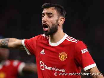 Bruno Fernandes injury: Manchester United sweating on playmaker’s fitness ahead of Liverpool clash - The Independent