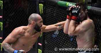 UFC Vegas 40 video: Bruno Silva earns black belt with comeback knockout win after multiple low blows - MMA Fighting